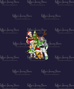 *BACK ORDER* Cartoon Friends Xmas 'Toys' Panels