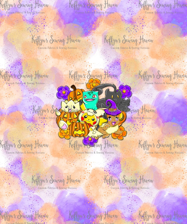 *BACK ORDER* Little Critters Halloween Floral Panels