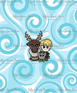 *BACK ORDER* Ice Queen Friends Panel