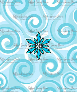 *BACK ORDER* Ice Queen Snowflake Panel