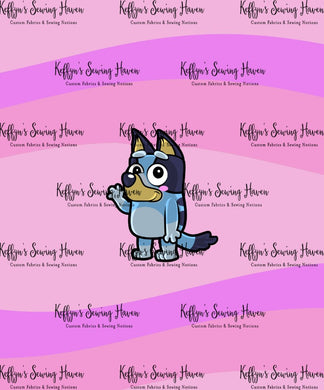 *BACK ORDER* Heelers Blue ADULT Panels