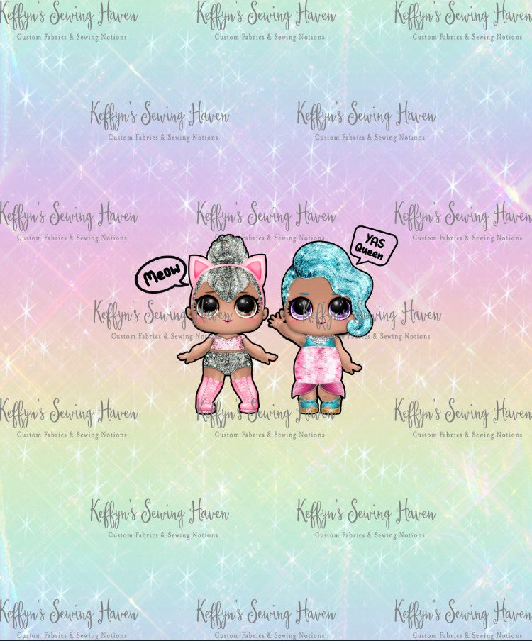 *BACK ORDER* Dolls Queen Panels