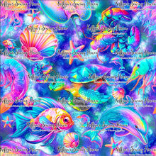 Load image into Gallery viewer, *BACK ORDER* Magical Sea Creatures Blue Main
