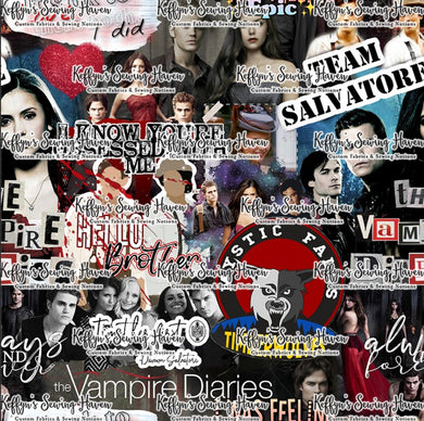 *BACK ORDER* Vampire Diaries Mash Up