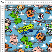 Load image into Gallery viewer, Toys Blue Main (Standard Scale) Cotton Woven