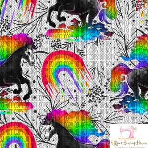 *BACK ORDER* Hex Familiars Rainbow Horse CLEAR VINYL