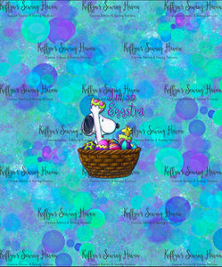 *BACK ORDER* Easter Dog 'Eggstra' ADULT Panels