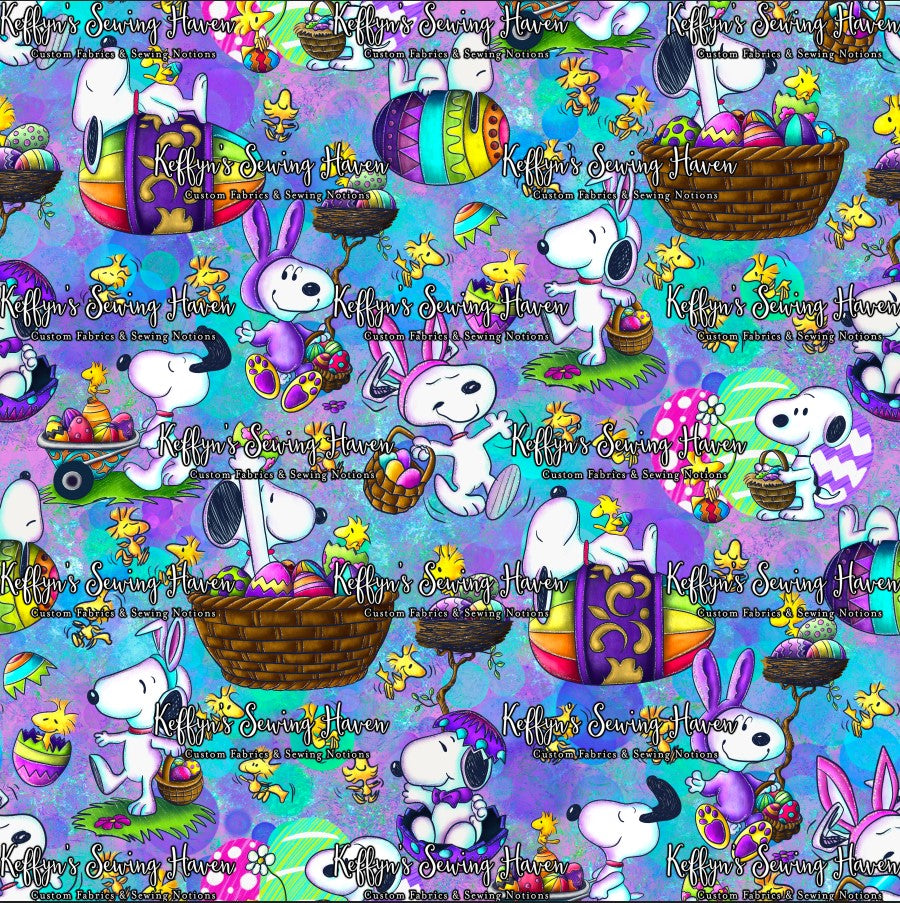 *BACK ORDER* Easter Dog Purple