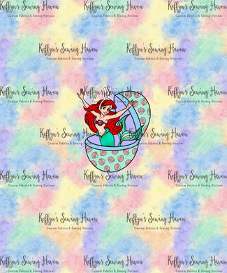 *BACK ORDER* Easter Mermaid Princess Pastel Haze Panels
