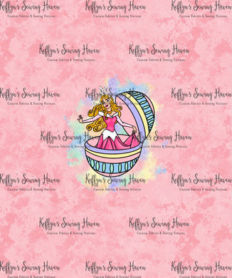 *BACK ORDER* Easter Sleeping Princess Pink Haze Panels
