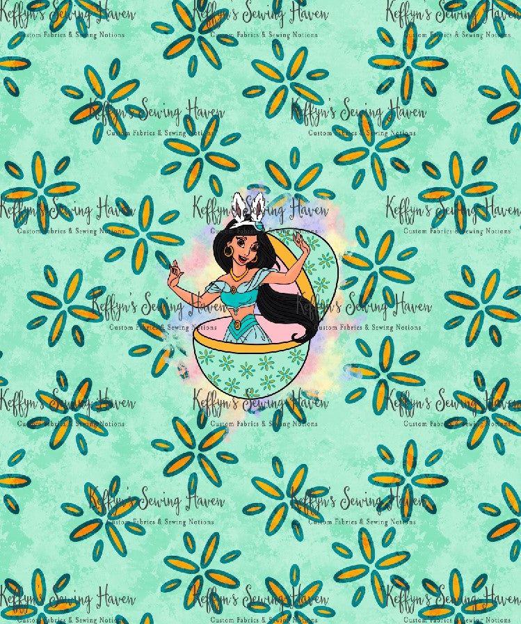 *BACK ORDER* Easter Arabian Princess Flower Panels