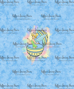 *BACK ORDER* Easter Fairy Princess Blue Haze Panels