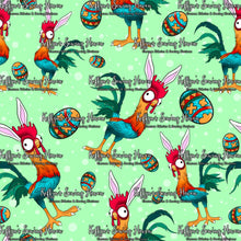 Load image into Gallery viewer, *BACK ORDER* Easter Crazy Rooster Green