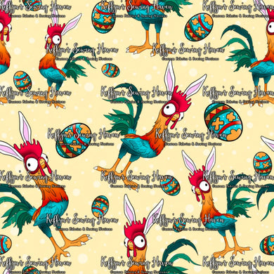 *BACK ORDER* Easter Crazy Rooster Yellow