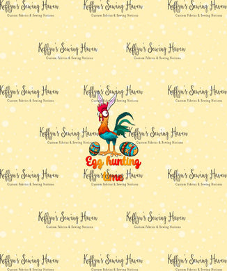 *BACK ORDER* Easter Crazy Rooster Yellow Panels