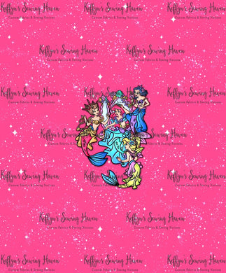 *BACK ORDER* Mermaid Princess Bright Scene Panels