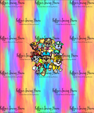 *BACK ORDER* Patrol Pups Bright Panel