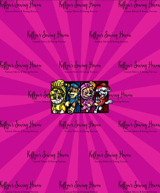 *BACK ORDER* Patrol Pups Bright Comic Flare Pink