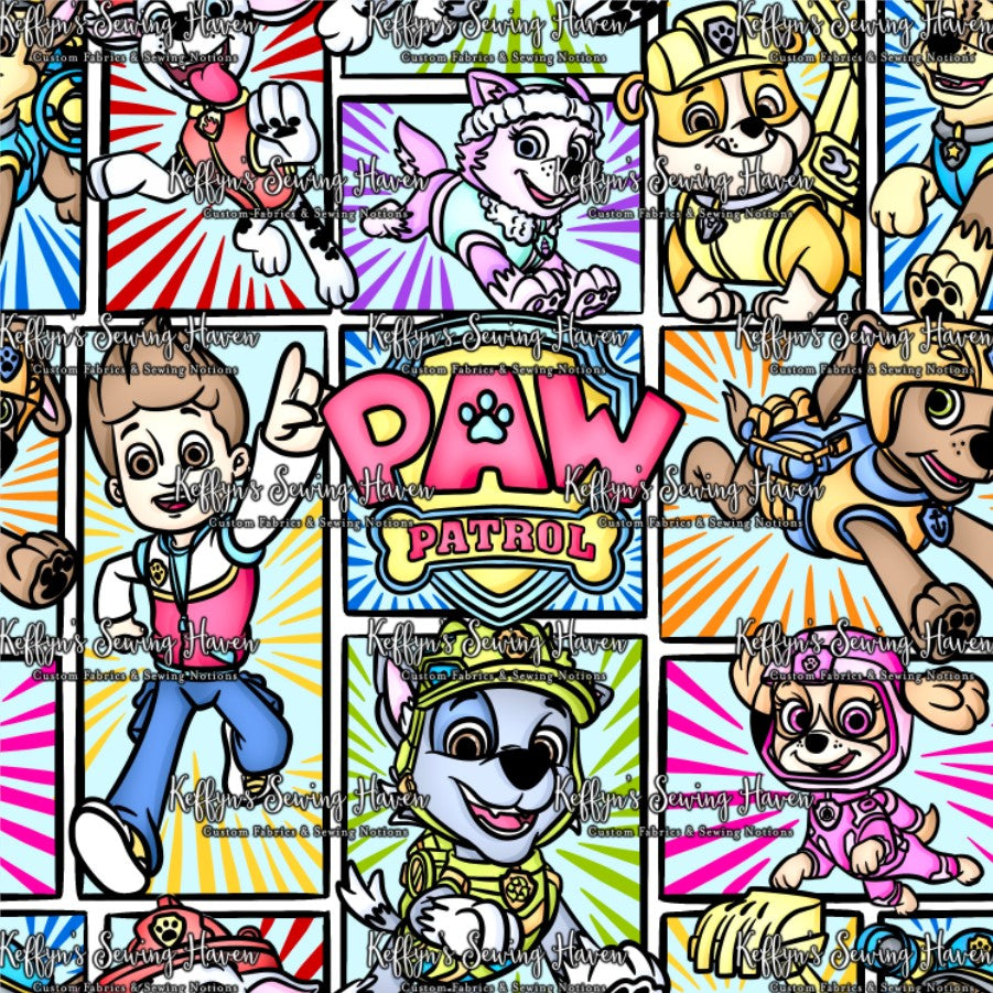 *BACK ORDER* Patrol Pups Pastel Comic