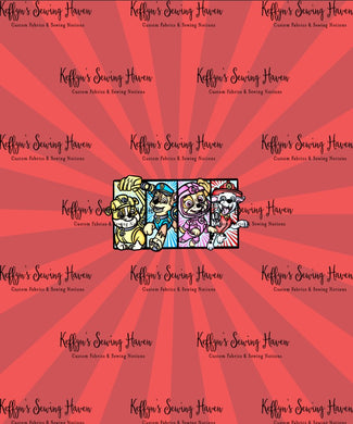 *BACK ORDER* Patrol Pups Pastel Comic Flare Red