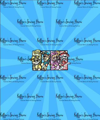 *BACK ORDER* Patrol Pups Pastel Comic Flare Blue