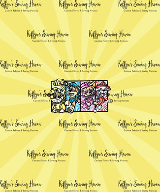 *BACK ORDER* Patrol Pups Pastel Comic Flare Yellow