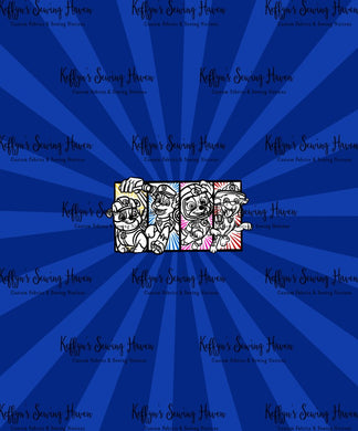 *BACK ORDER* Patrol Pups Colour Me Comic Flare Blue