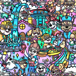 *BACK ORDER* Patrol Pups Pastel Scene