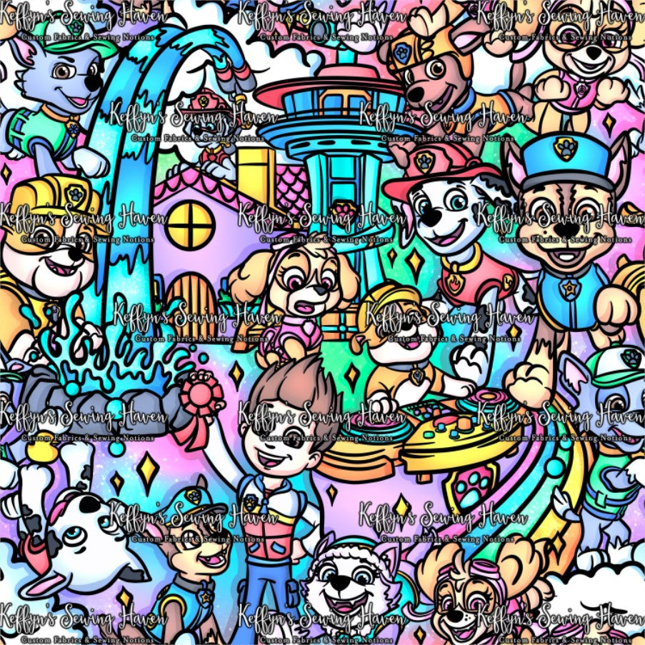 *BACK ORDER* Patrol Pups Pastel Scene