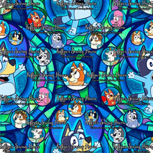 Load image into Gallery viewer, *BACK ORDER* Blue Dog Stained Glass Blue
