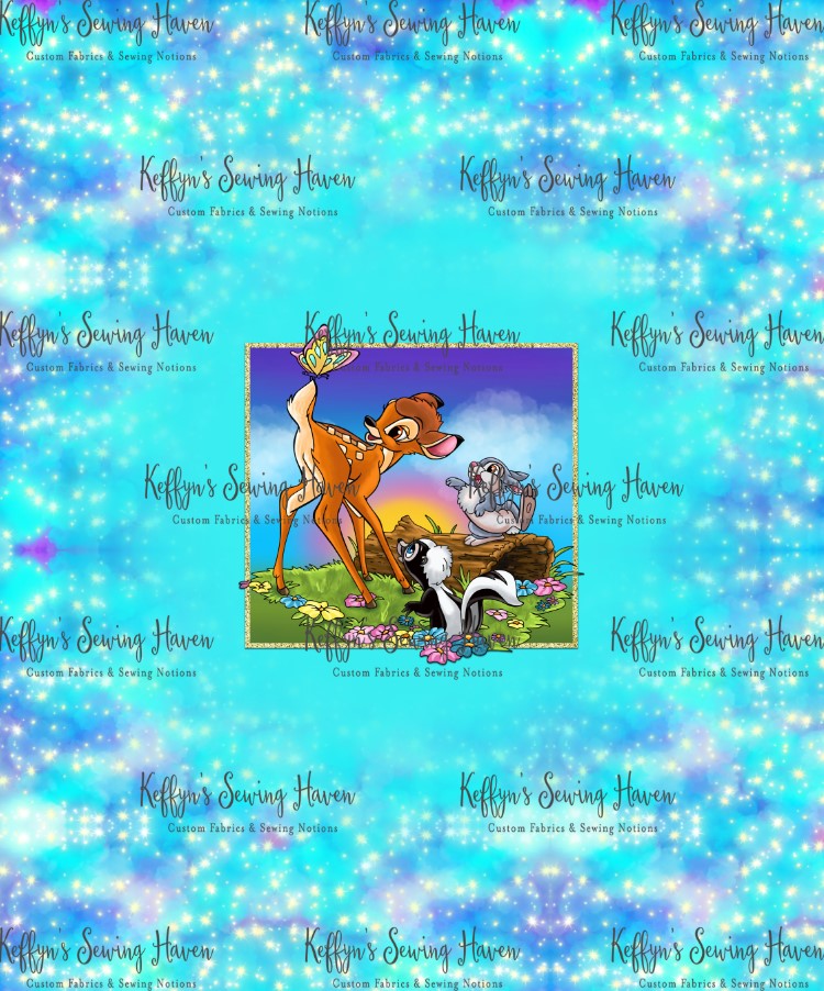 *BACK ORDER* Little Deer Comic ADULT Aqua Panels