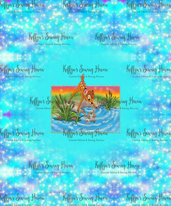 *BACK ORDER* Little Deer Comic ADULT Aqua Panels
