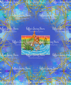 *BACK ORDER* Little Deer Comic ADULT Glitter Panels