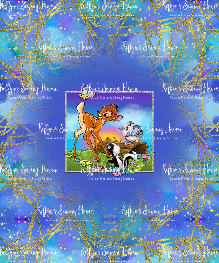 *BACK ORDER* Little Deer Comic ADULT Glitter Panels