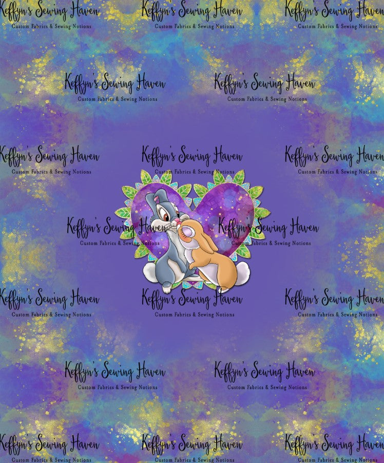 *BACK ORDER* Little Deer 'Rabbit Love' CHILD Watercolour Panels