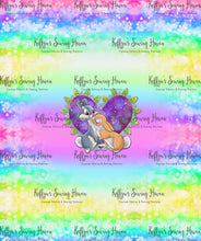 Load image into Gallery viewer, *BACK ORDER* Little Deer &#39;Rabbit Love&#39; ADULT Rainbow Panels