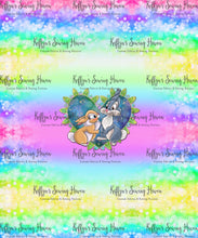 Load image into Gallery viewer, *BACK ORDER* Little Deer &#39;Rabbit Love&#39; ADULT Rainbow Panels