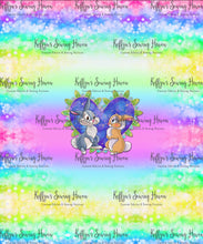 Load image into Gallery viewer, *BACK ORDER* Little Deer &#39;Rabbit Love&#39; ADULT Rainbow Panels