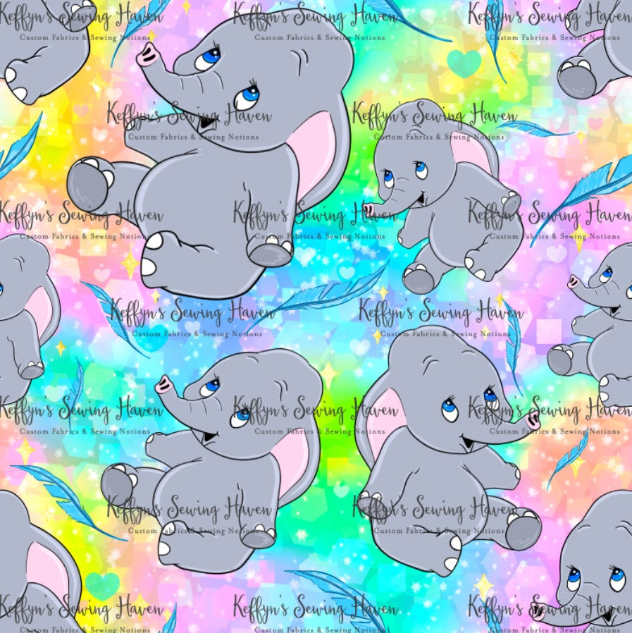 *BACK ORDER* Flying Elephant Rainbow Main