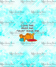 Load image into Gallery viewer, *BACK ORDER* Garfield Doodle &#39;Feed Me&#39; BIG KID Panels 1-5