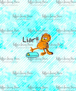 *BACK ORDER* Garfield Doodle 'Liar' CHILD Panels 1-5