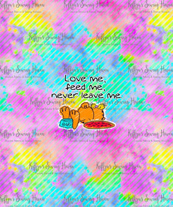 *BACK ORDER* Garfield Doodle 'Feed Me' BIG KID Panels 1-5