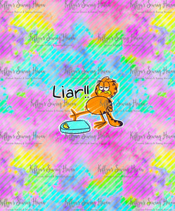 *BACK ORDER* Garfield Doodle 'Liar' CHILD Panels 1-5