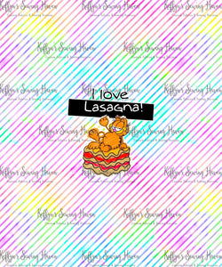 *BACK ORDER* Garfield Doodle 'Lasagna' CHILD Panels 1-5