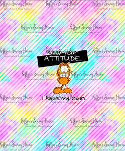 *BACK ORDER* Garfield Doodle 'Attitude' CHILD Panels 1-5