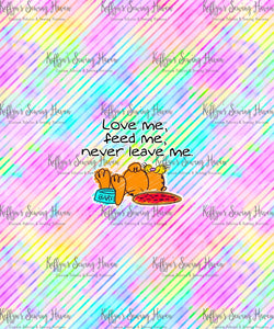 *BACK ORDER* Garfield Doodle 'Feed Me' BIG KID Panels 1-5