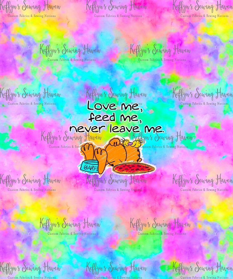 *BACK ORDER* Garfield Doodle 'Feed Me' CHILD Panels 6-11
