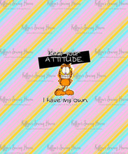 Load image into Gallery viewer, *BACK ORDER* Garfield Doodle &#39;Attitude&#39; CHILD Panels 6-11