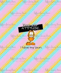 *BACK ORDER* Garfield Doodle 'Attitude' CHILD Panels 6-11