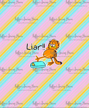 Load image into Gallery viewer, *BACK ORDER* Garfield Doodle &#39;Liar&#39; ADULT Panels 6-11